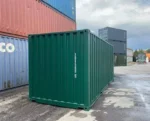 Contenedor marítimo de 20 pies verde espuma (RAL 6005)